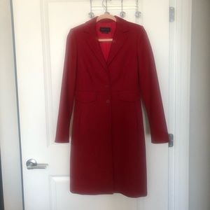 BCBG Max Azria Red Coat